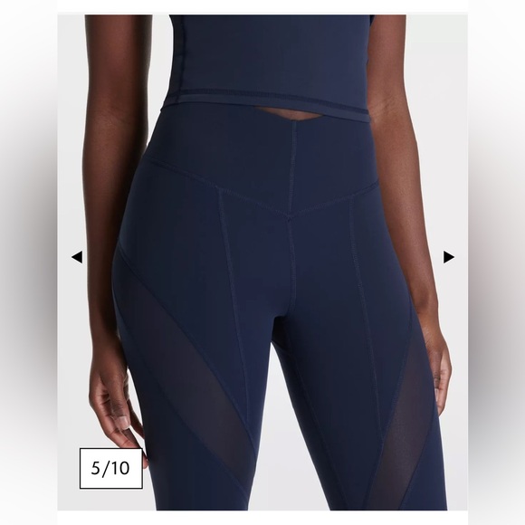 Sweaty Betty Power Illusion Mesh 7/8 Workout Leggings size L *NWT* - Picture 7 of 8